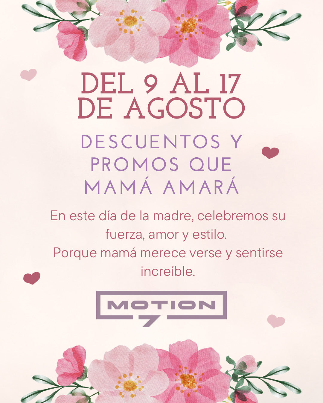 Descuentos para mamá
