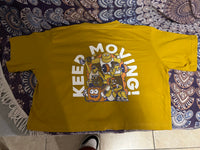 Crop top estampado