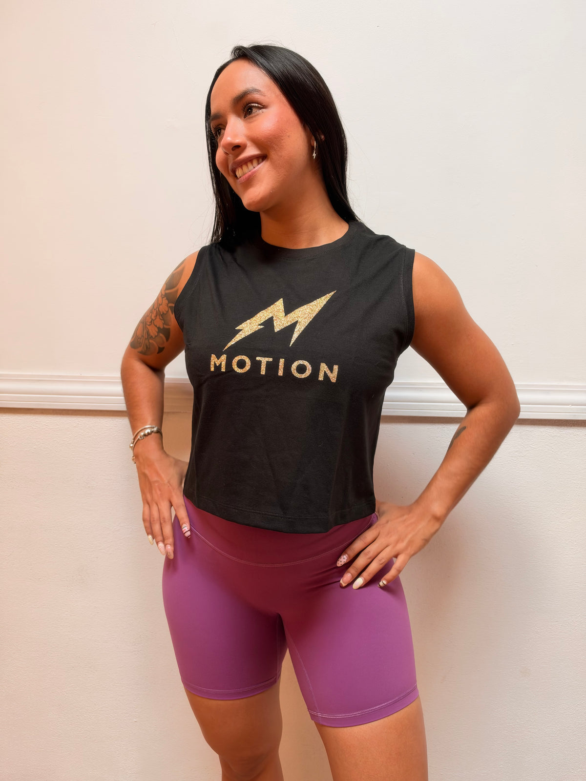 Glitter Shine tank top